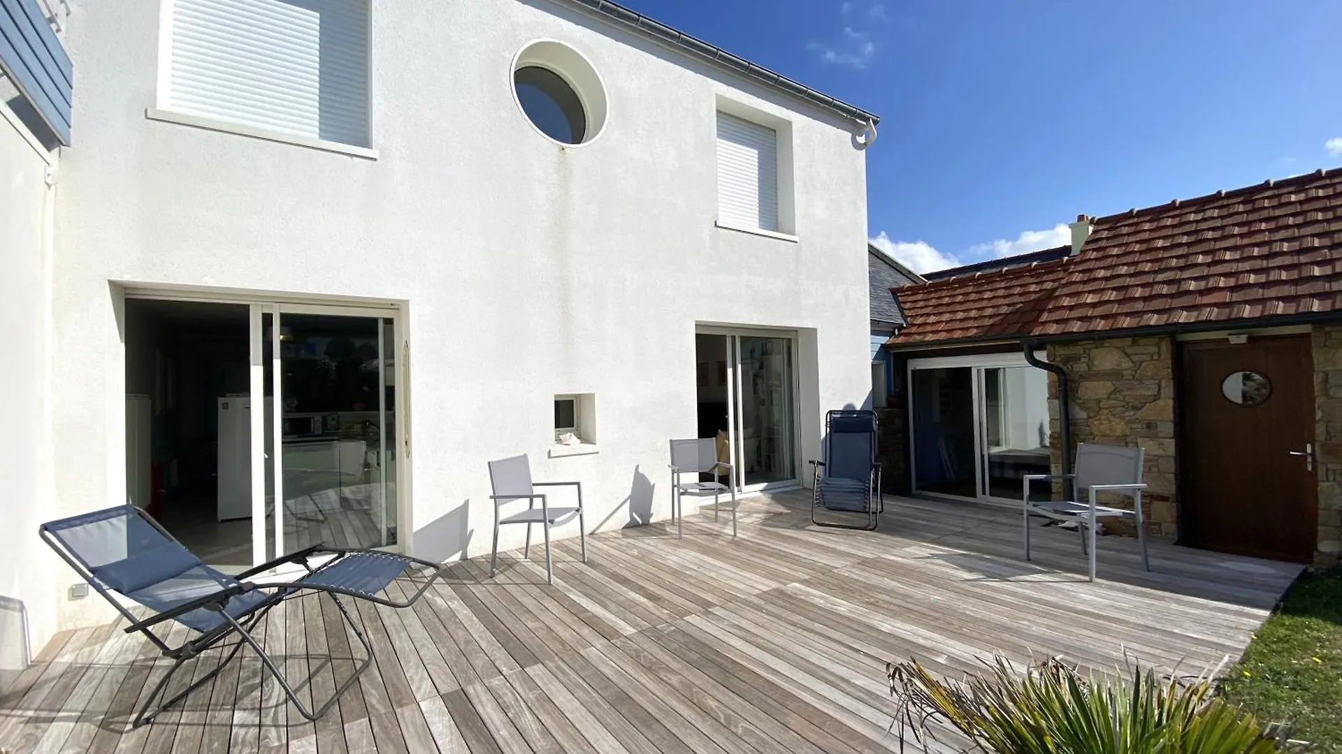 Villa Contemporaine A 100M De La Plage De La Greve Rose A Tregastel - Ref 141